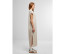 LADIES LONG EXTENDED SHOULDER DRESS